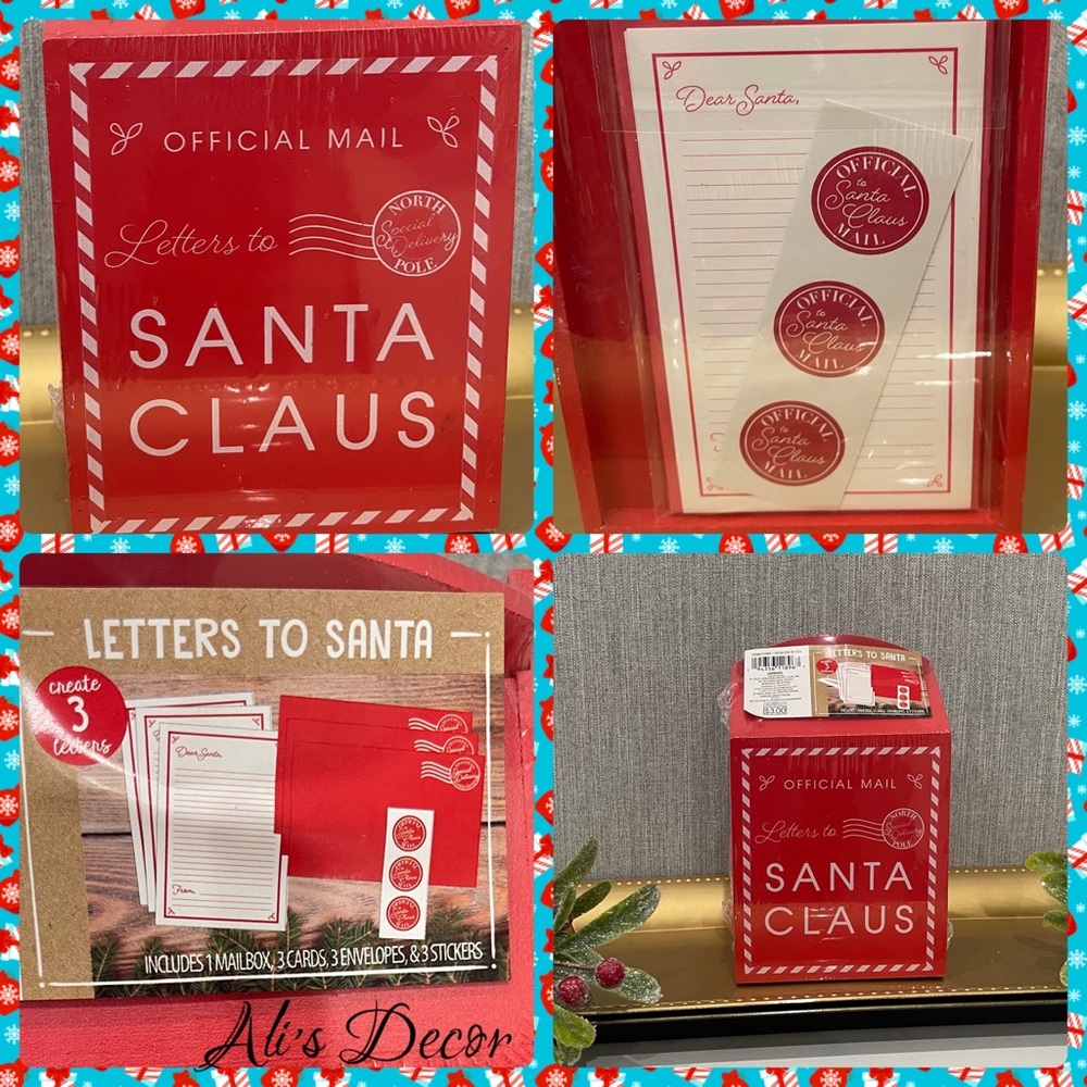 Santa Claus Wood Mailbox Kit- Target Holiday Christmas Decor